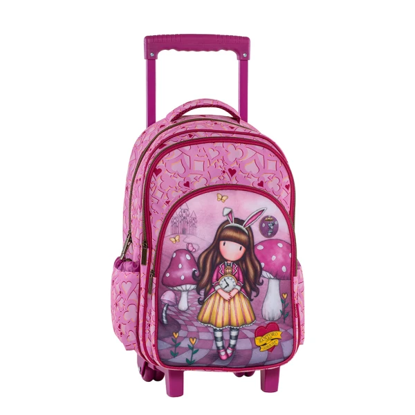 TROLLEY BACKPACK PINK GORJUSS