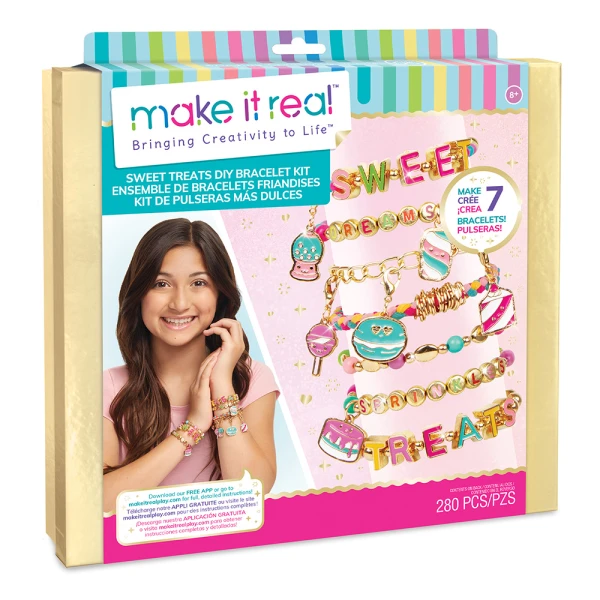 MAKE IT REAL SWEET TREATS DIY KIT ΒΡΑΧΙΟΛΙΩΝ