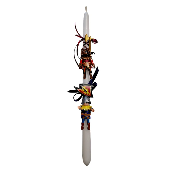 EASTER CANDLE CITY ACTION PLAYMOBIL FIGURES