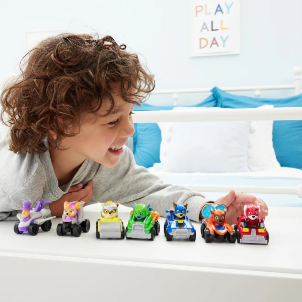 PAW PATROL MIGHTY MOVIE PUP SQUAD RACERS VEHICLES