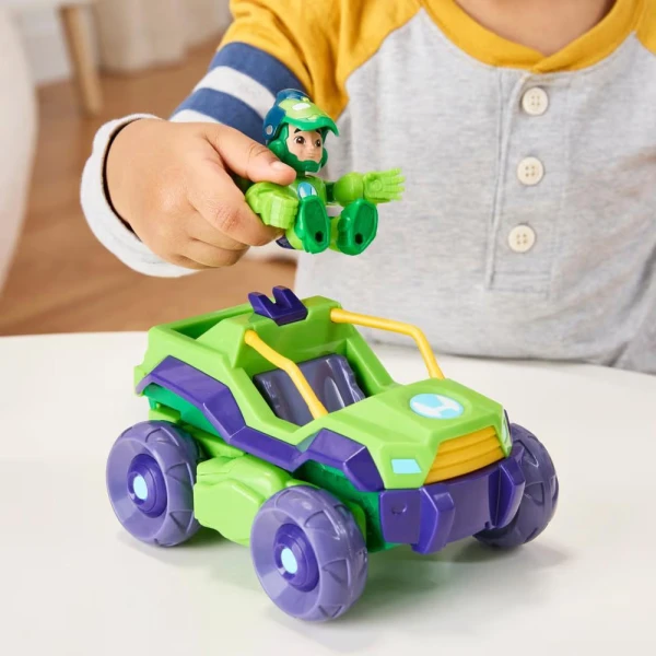 MARVEL IRON MAN AND HIS AWESOME FRIENDS HULK VEHICLE AND FIGURE