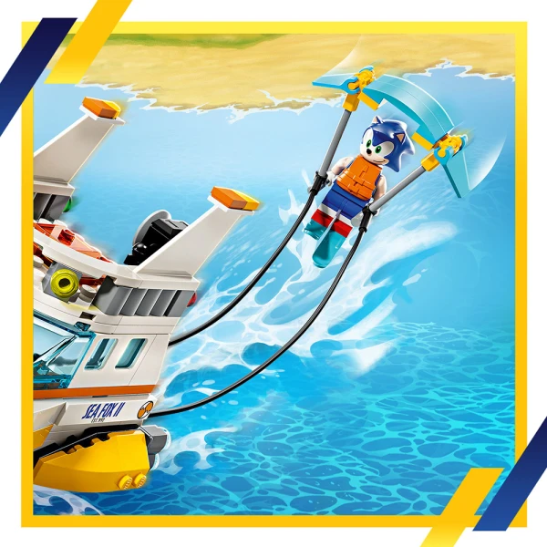LEGO® SONIC THE HEDGEHOG™ ΣΚΑΦΟΣ ΠΕΡΙΠΕΤΕΙΑΣ ΤΟΥ TAILS