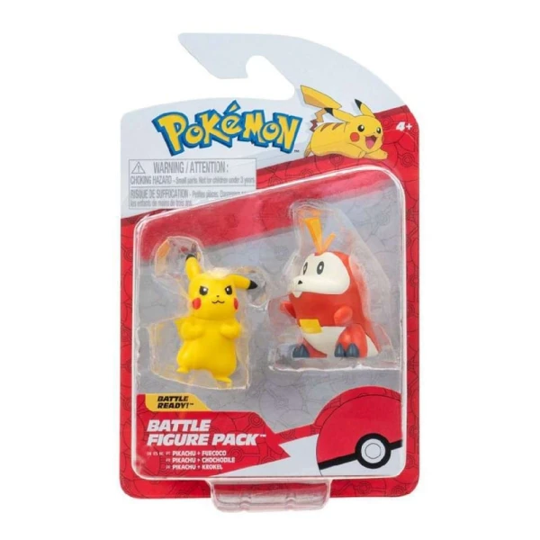 POKEMON ΣΕΤ 2 ΦΙΓΟΥΡΕΣ 5 εκ. GENERATION IX W01 FUECOCO AND PIKACHU