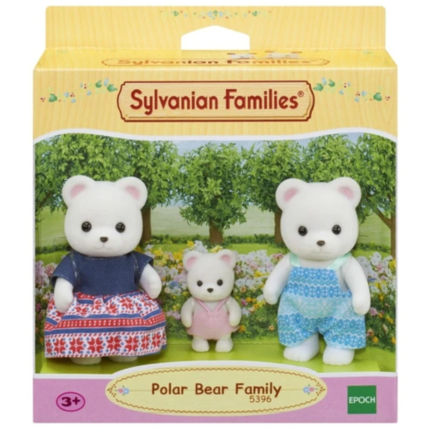 THE SYLVANIAN FAMILIES POLAR BEAR FAMILY