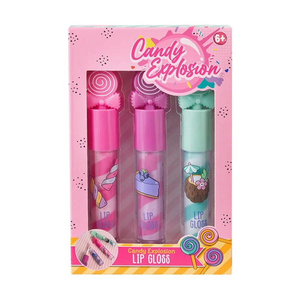 CREATE IT! CANDY EXPLOSION LIP GLOSS ΣΕΤ 3 τεμ. - 2 ΧΡΩΜΑΤΑ