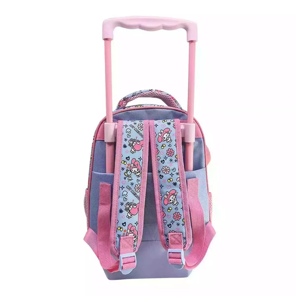 MUST TEAM PRESCHOOL TROLLEY BACKPACK 27X10X31 cm WITH 2 COMPARTMENTS - MY MELODY MOUSE