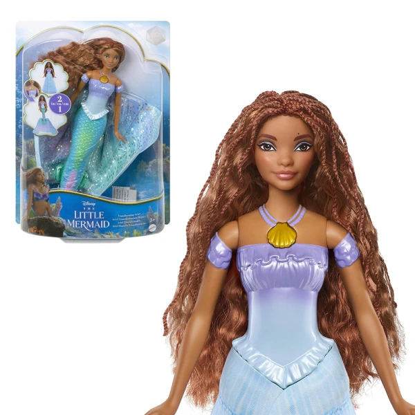 DISNEY THE LITTLE MERMAID - ARIEL DOLL THAT TRANSFORMS