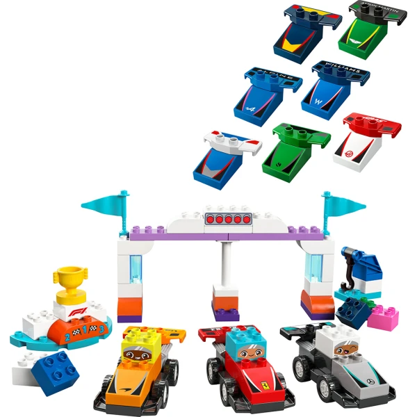 LEGO® DUPLO® TOWN F1® TEAM RACE CARS & DRIVERS