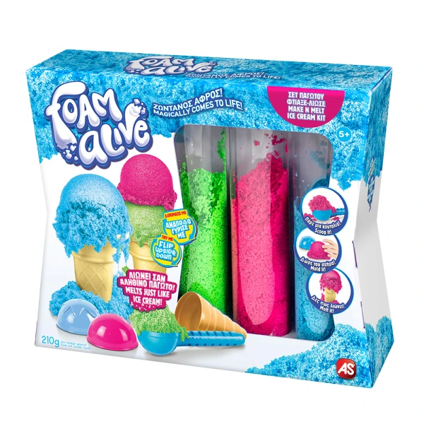 FOAM ALIVE ICE CREAM SET 210g