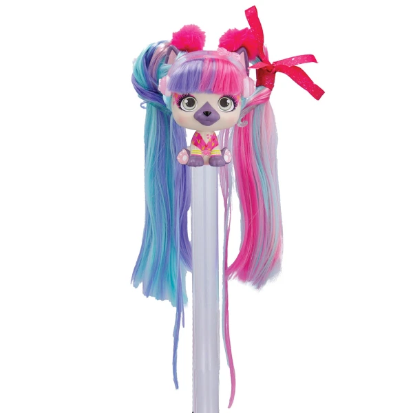 VIP PETS SERIES 3 BOW POWER COLLECTIBLE DOLL WITH EXTRA LONG HAIR - 6 DESIGNS