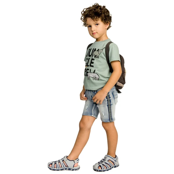 ENERGIERS SHORT PANTS BLUE DENIM