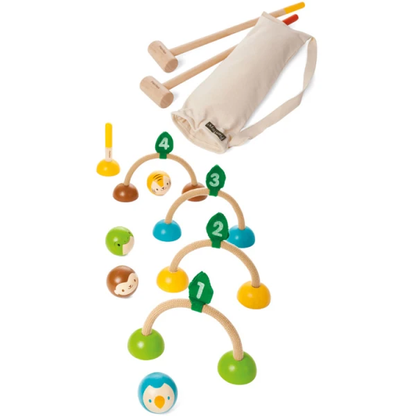 PLAN TOYS ΞΥΛΙΝΟ ΣΕΤ ΚΡΙΚΕΤ