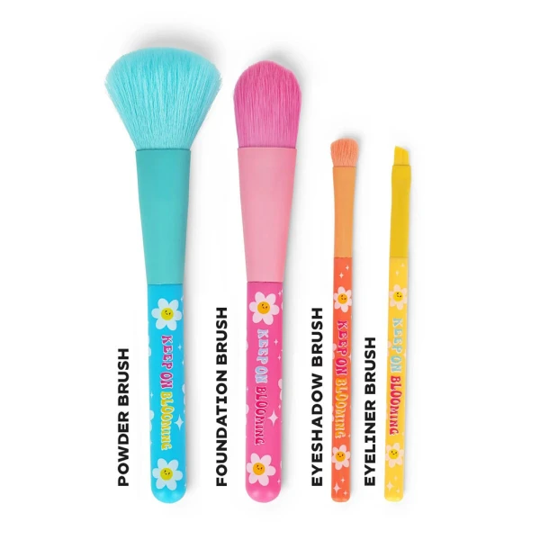 LEGAMI OH MY GLOW - SET OF 4 MAKEUP BRUSHES - DAISY