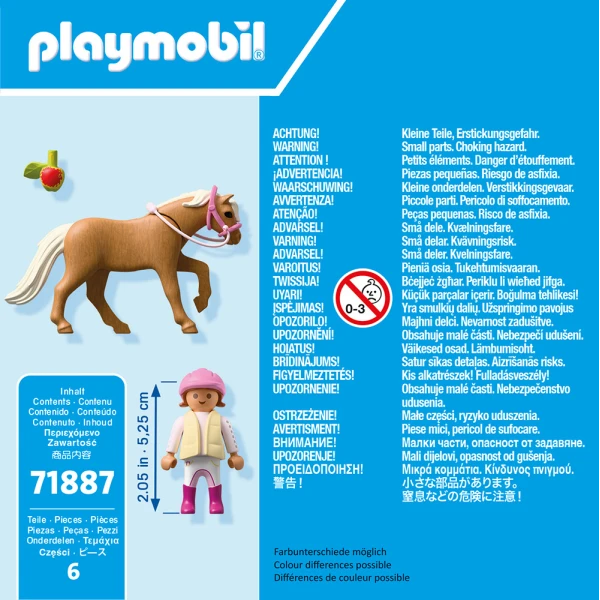PLAYMOBIL DUOPACK ΚΟΡΙΤΣΑΚΙ ΜΕ ΠΟΝΥ