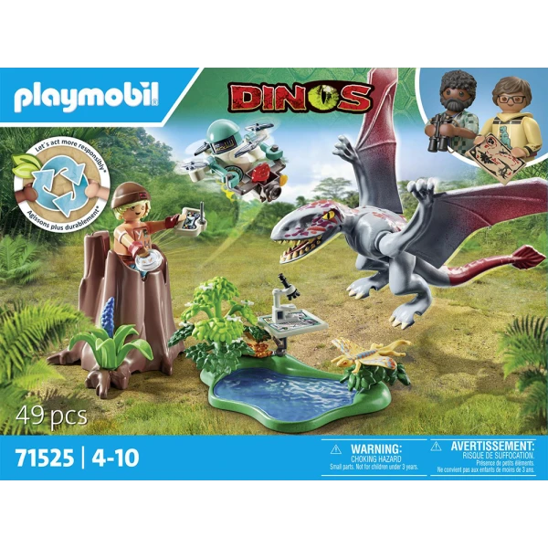 PLAYMOBIL DINOS OBSERVATORY FOR DIMORPHODON