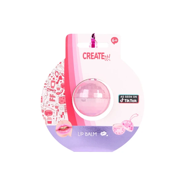 CREATE IT! LIP BALM DISCO BALL - 3 COLOURS