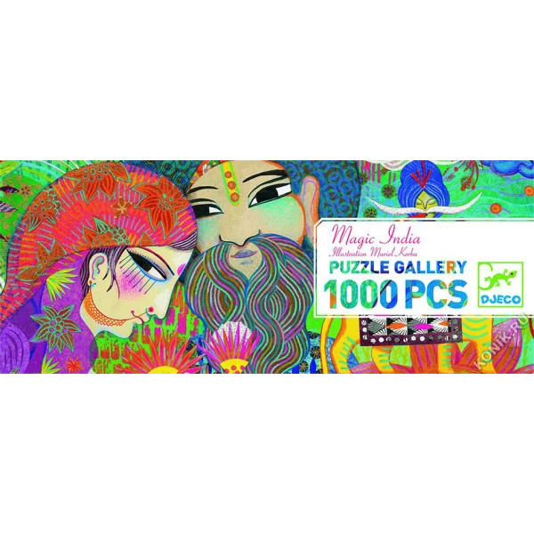 DJECO ΠΑΖΛ ΙΝΔΙΑ 1000 τεμ.