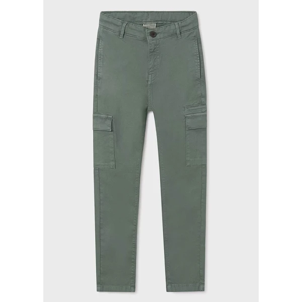 MAYORAL TROUSERS CARGO SLIM FIT KHAKI