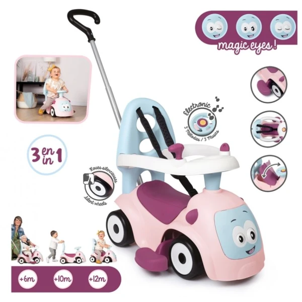 SMOBY MAESTRO RIDE-ON PINK