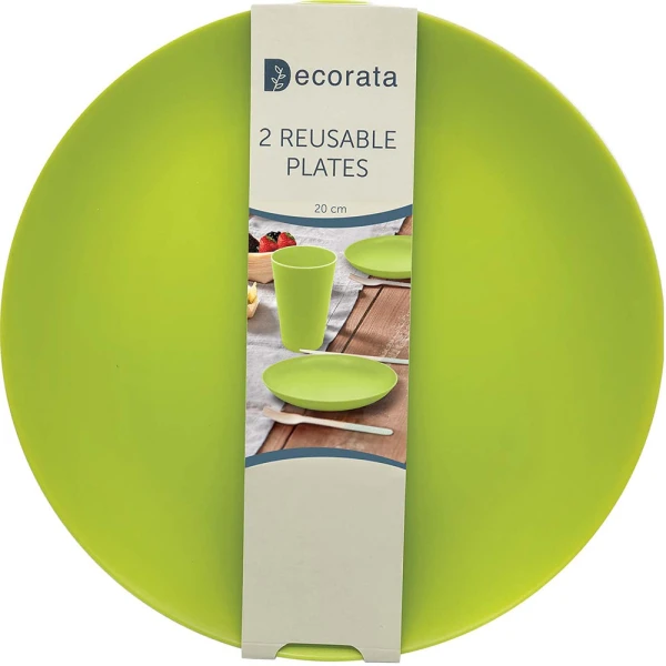 ΠΙΑΤΑ ΒΑΘΙΑ ΠΟΛΛΑΠΛΩΝ ΧΡΗΣΕΩΝ 20 εκ. 2 τεμ. LIME GREEN