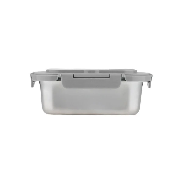ESTIA HOME ARTS ΦΑΓΗΤΟΔΟΧΕΙΟ ΑΝΟΞΕΙΔΩΤΟ 1200ml ΜΕ ΚΟΥΤΑΛΙ ΠΙΡΟΥΝΙ & ΔΙΑΧΩΡΙΣΤΙΚΟ