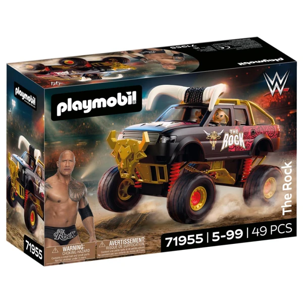 PLAYMOBIL WWE® ΤΟ ΦΟΡΤΗΓΟ ΤΟΥ ROCK