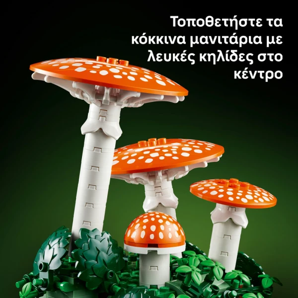 LEGO® BOTANICALS WOODLAND MUSHROOMS