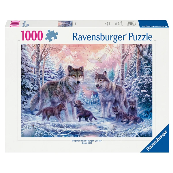 RAVENSBURGER ΠΑΖΛ 1000 τεμ. ΑΡΚΤΙΚΟΙ ΛΥΚΟΙ