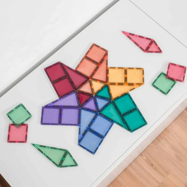 CONNETIX MAGNETIC TILES PASTEL MINI PACK 32 pcs