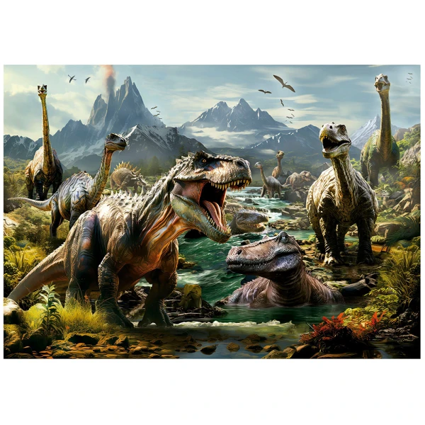 EDUCA ΠΑΖΛ 1000 τεμ. FIERCE DINOSAURS