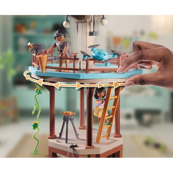 PLAYMOBIL WILTOPIA ΠΑΡΑΤΗΡΗΤΗΡΙΟ ΜΕ ΠΥΞΙΔΑ