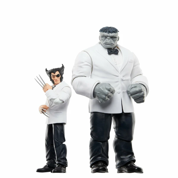 MARVEL LEGENDS WOLVERINE 2 PACK - PATCH & HULK