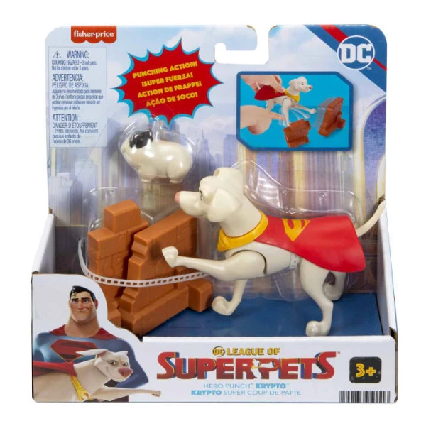 FISHER PRICE DC SUPER PETS - SUPER PET ΜΕ ΑΞΕΣΟΥΑΡ