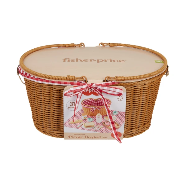 FISHER PRICE ΞΥΛΙΝΟ ΚΑΛΑΘΙ ΓΙΑ ΠΙΚΝΙΚ
