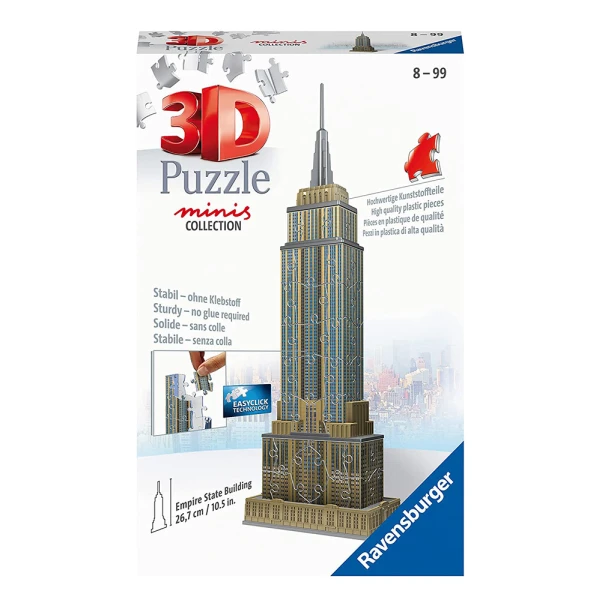 RAVENSBURGER ΠΑΖΛ 3D MINI 54 τεμ. EMPIRE STATE BUILDING