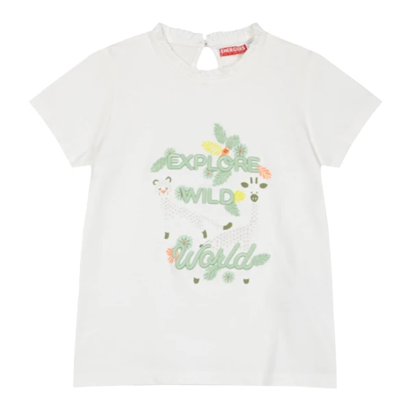 ENERGIERS GIRL\'S BLOUSE ECRU