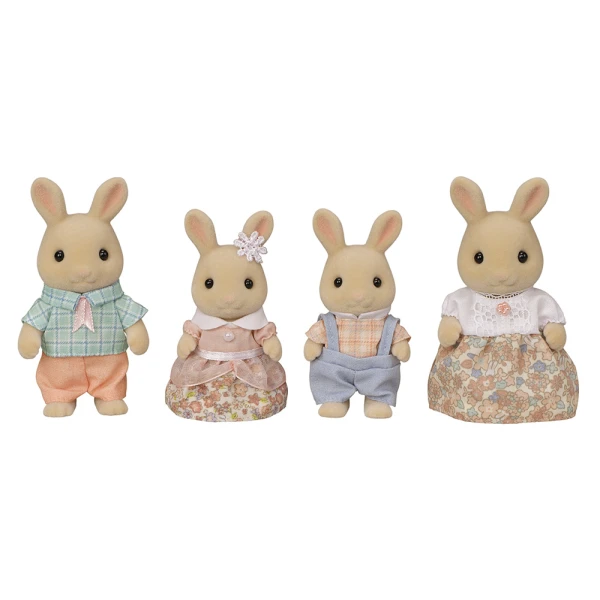 THE SYLVANIAN FAMILIES MILK RABBIT FAMILY