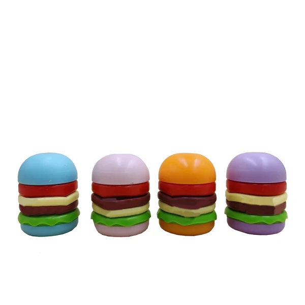 ΞΥΣΤΡΑ 2 ΣΕ 1 BURGER SHARP\'N\'ERASE - 4 ΧΡΩΜΑΤΑ