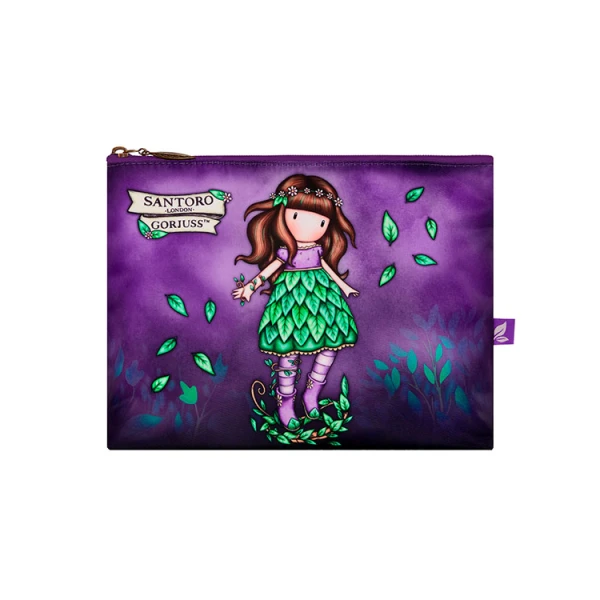 GORJUSS SANTORO LARGE ACCESSORY CASE TO THE ENDS OF THE EARTH