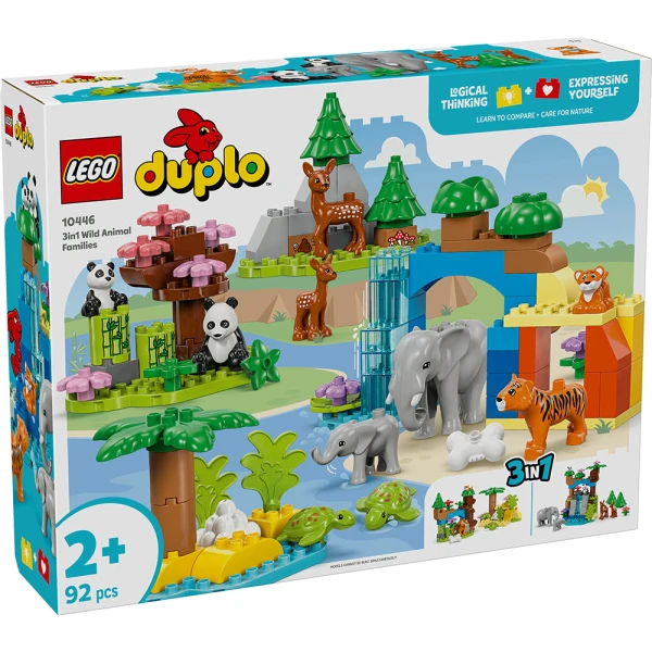 LEGO® DUPLO® TOWN 3IN1 WILD ANIMAL FAMILIES