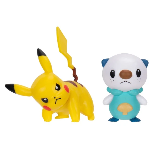 POKEMON ΦΙΓΟΥΡΕΣ ΣΕΤ 2τεμ. FIRST PARTNER W6 - OSHAWOTT & PIKACHU