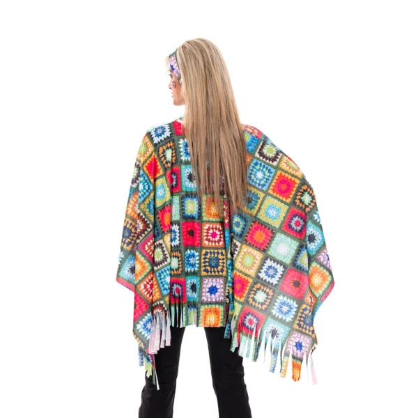 ADULT CARNIVAL COSTUME HIPPIE 