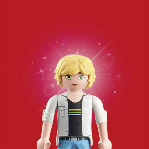 PLAYMOBIL MIRACULOUS ADRIEN & CAT NOIR 