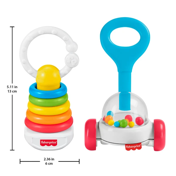 FISHER PRICE ΚΟΥΔΟΥΝΙΣΤΡΕΣ ΚΛΑΣΙΚΑ ΠΑΙΧΝΙΔΙΑ ΣΕΤ ΤΩΝ 2