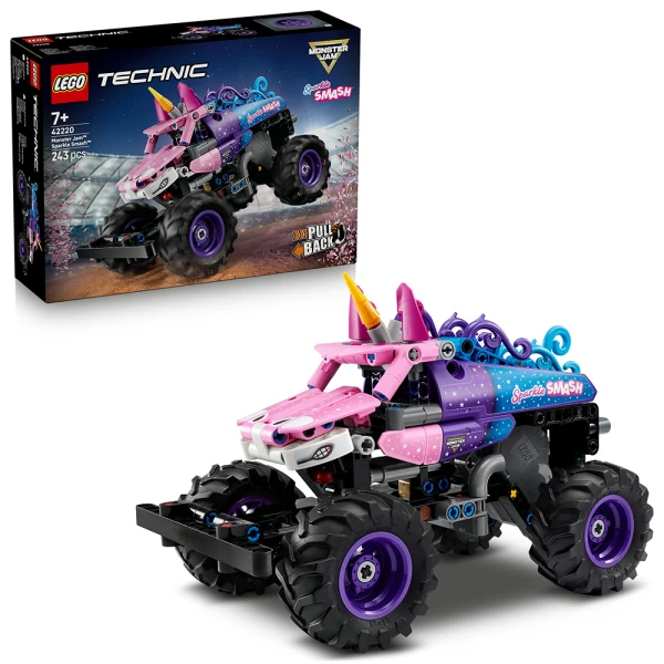 LEGO® TECHNIC™ MONSTER JAM™ SPARKLE SMASH™ PULL-BACK