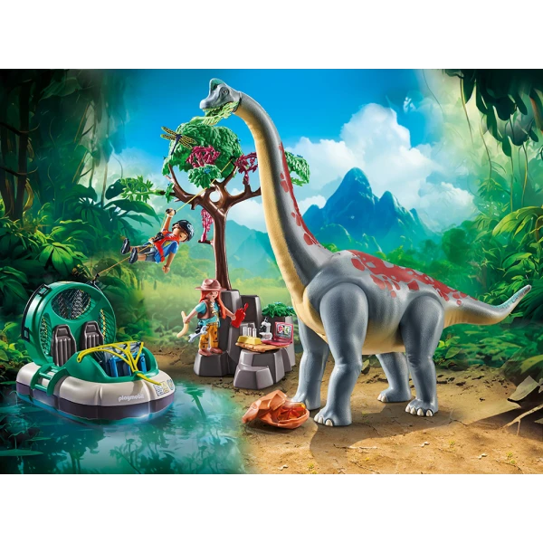 PLAYMOBIL DINOS BRACHIOSAURUS WITH HOVERCRAFT