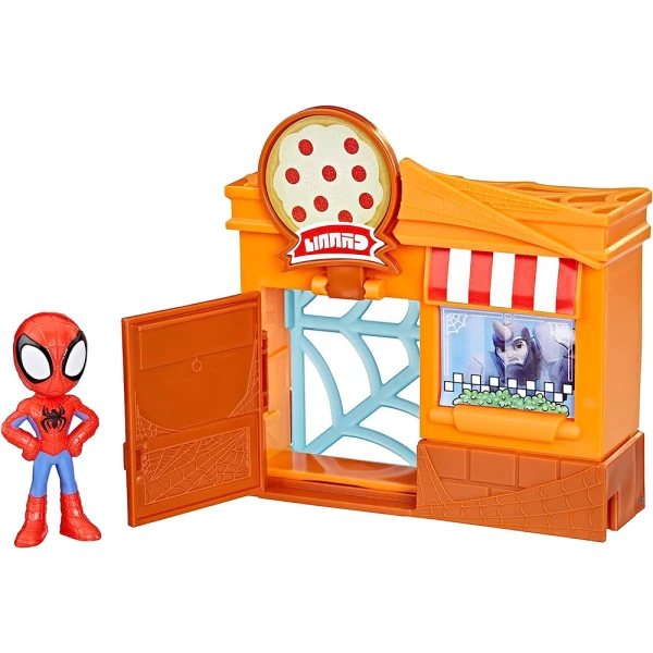 SPIDEY AND HIS AMAZING FRIENDS CITY BLOCKS PIZZA SPIDEY