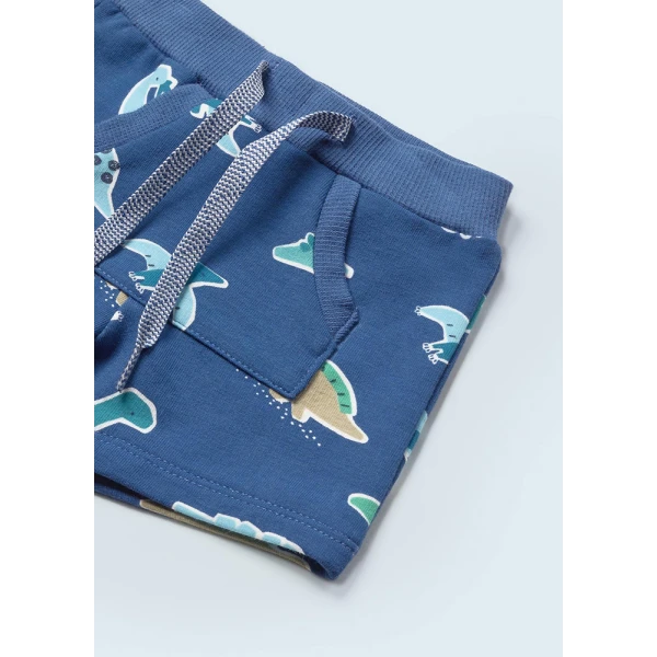 MAYORAL SHORT TROUSERS PRINTED DARK BLUE