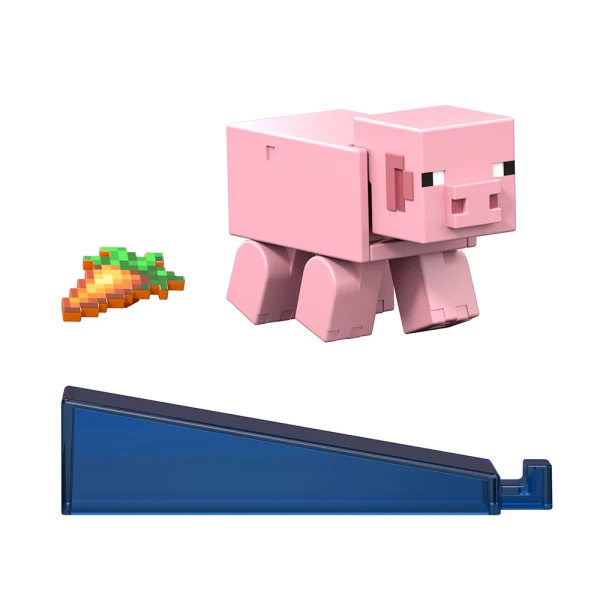 MINECRAFT REDSTONE CHARGED FIGURE 8 cm PIG