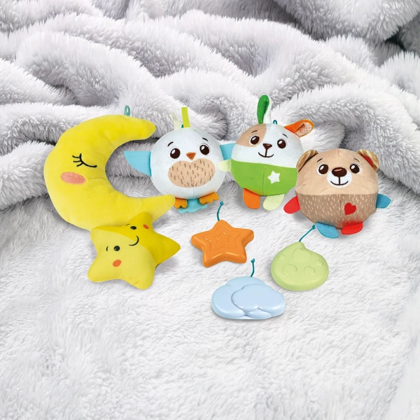 BABY CLEMENTONI NEWBORN BABY SWEET DREAM COT MOBILE FOR 0+ MONTHS